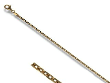 Žluté zlato řetízek ANKR 1,34mm